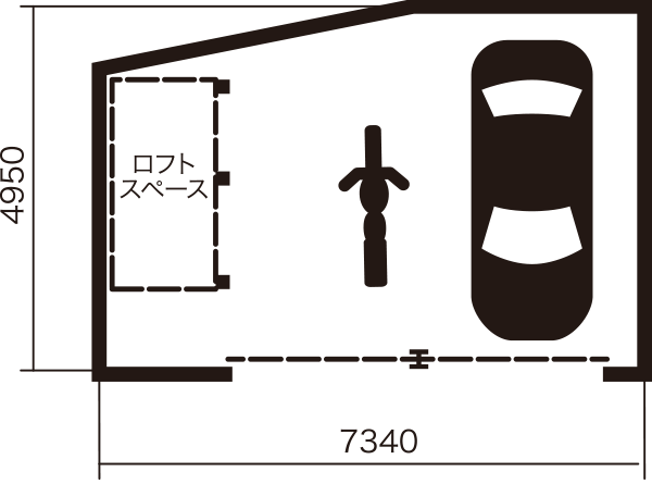 愛車もラジコン飛行機も“魅せる”ガレージ